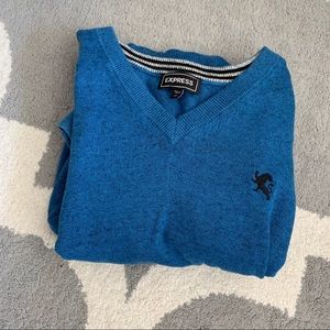 Express Men’s Blue Sweater